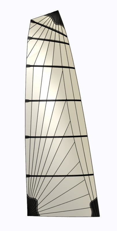 16 Foot Skiff #1 Mainsail ODL