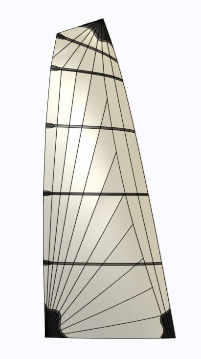 16 Foot Skiff #2 Mainsail ODL