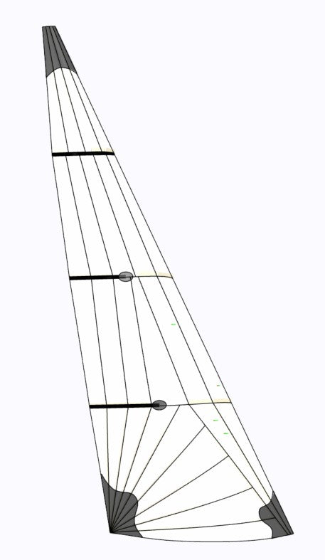 16 Foot Skiff #2 Headsail