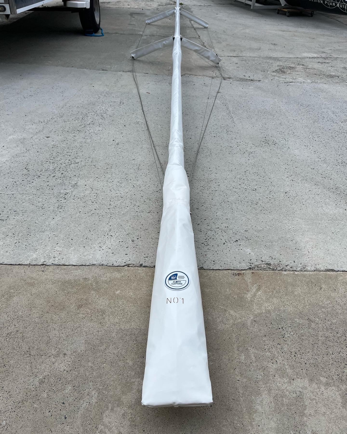 16 Foot Skiff #1 Rig Cover