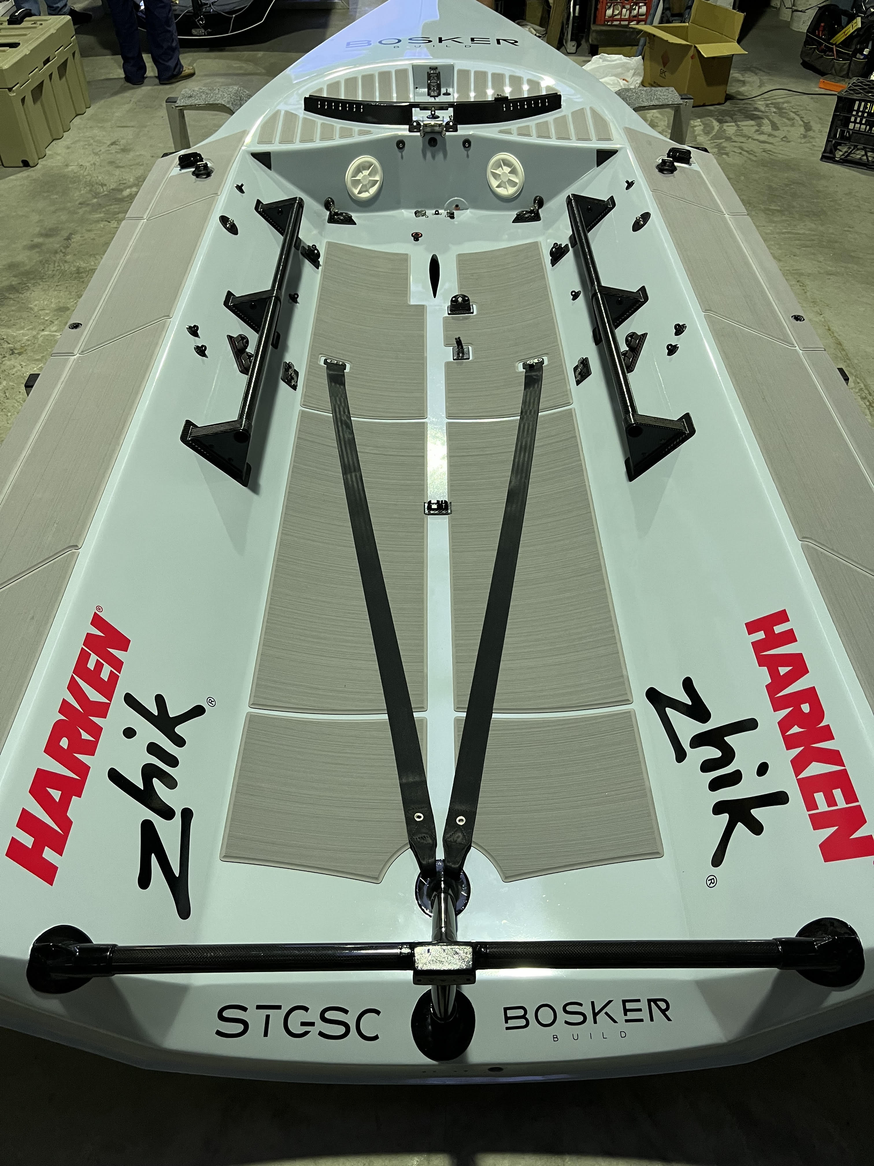 16 Foot Skiff Hiking Straps